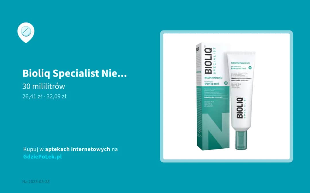 Opinie o Bioliq Specialist Niedoskonałości: Czy naprawdę działa na trądzik?