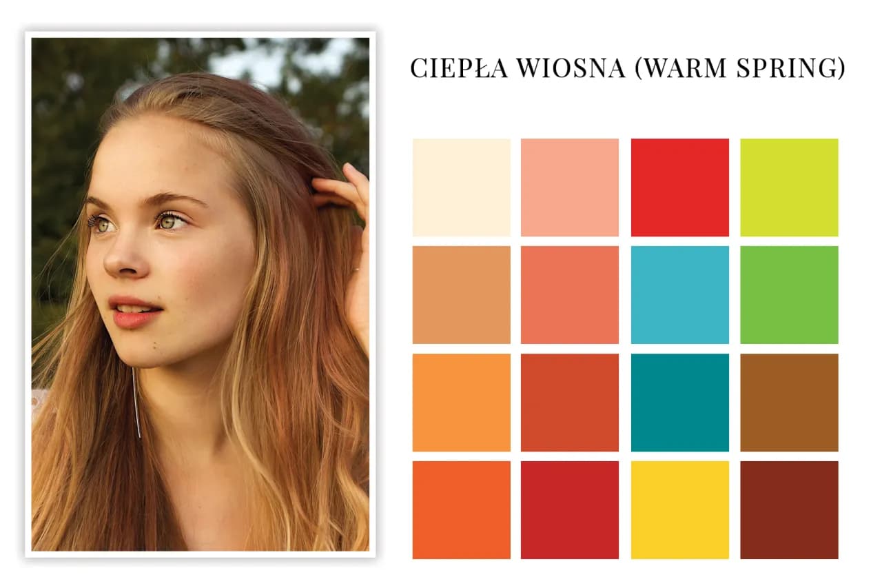 Jakie kolory pasują do wiosennego typu urody? Odkryj idealne palety.