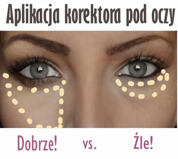 Jak nakładać korektor pod oczy, aby uniknąć widocznych cieni?