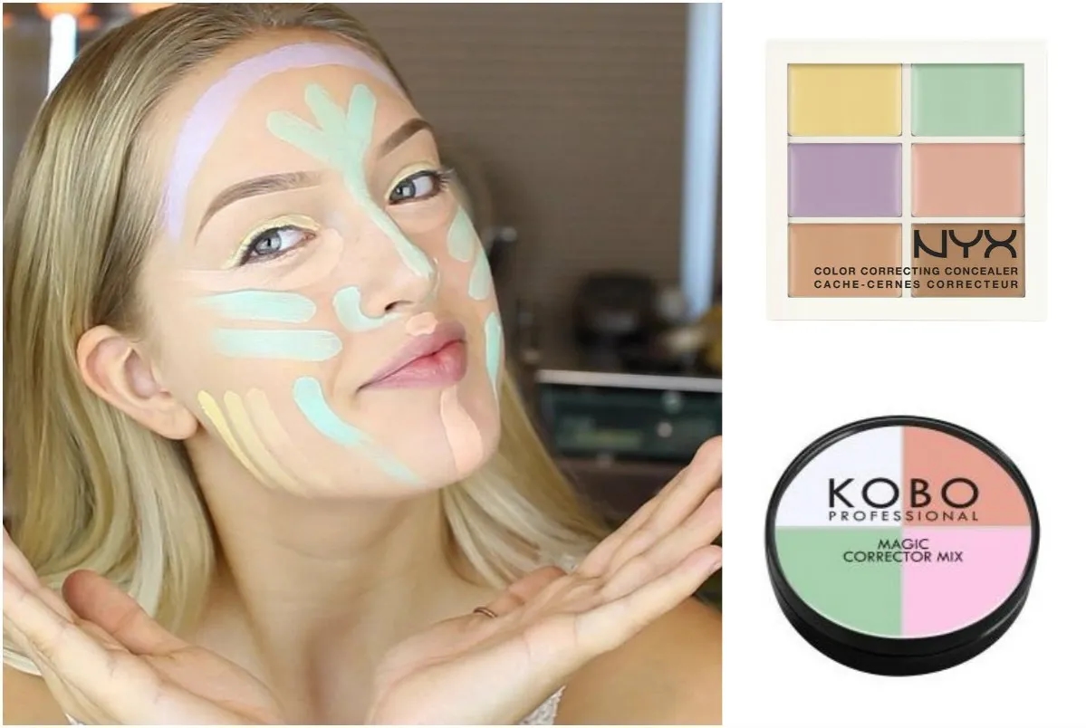 Jak używać zielonego korektora, aby skutecznie ukryć zaczerwienienia